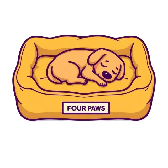 Orthopedic Pet Bed — Large at Four Paws Kennel Hyderabad